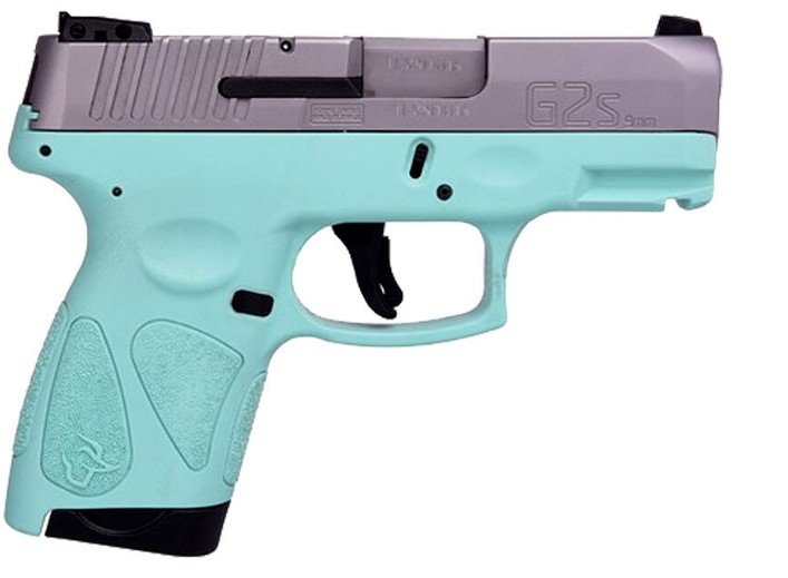 TAUR G2S 9MM 3.26 CYAN/SS 7RD - Win Repeating Arms Promotion